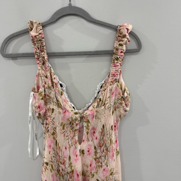 For Love and Lemons Dress Emmaline Maxi in Cream Floral - Picture 11 of 11